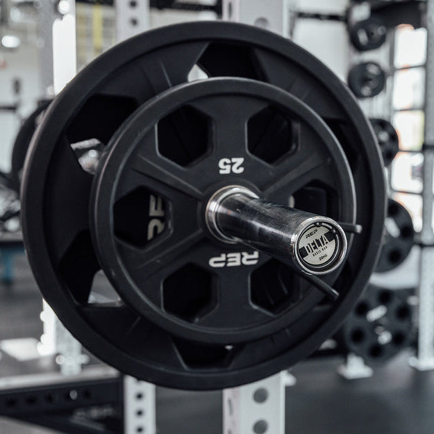 REP Fitness Barbells Bright Chrome Delta Basic Bar - 20 KG
