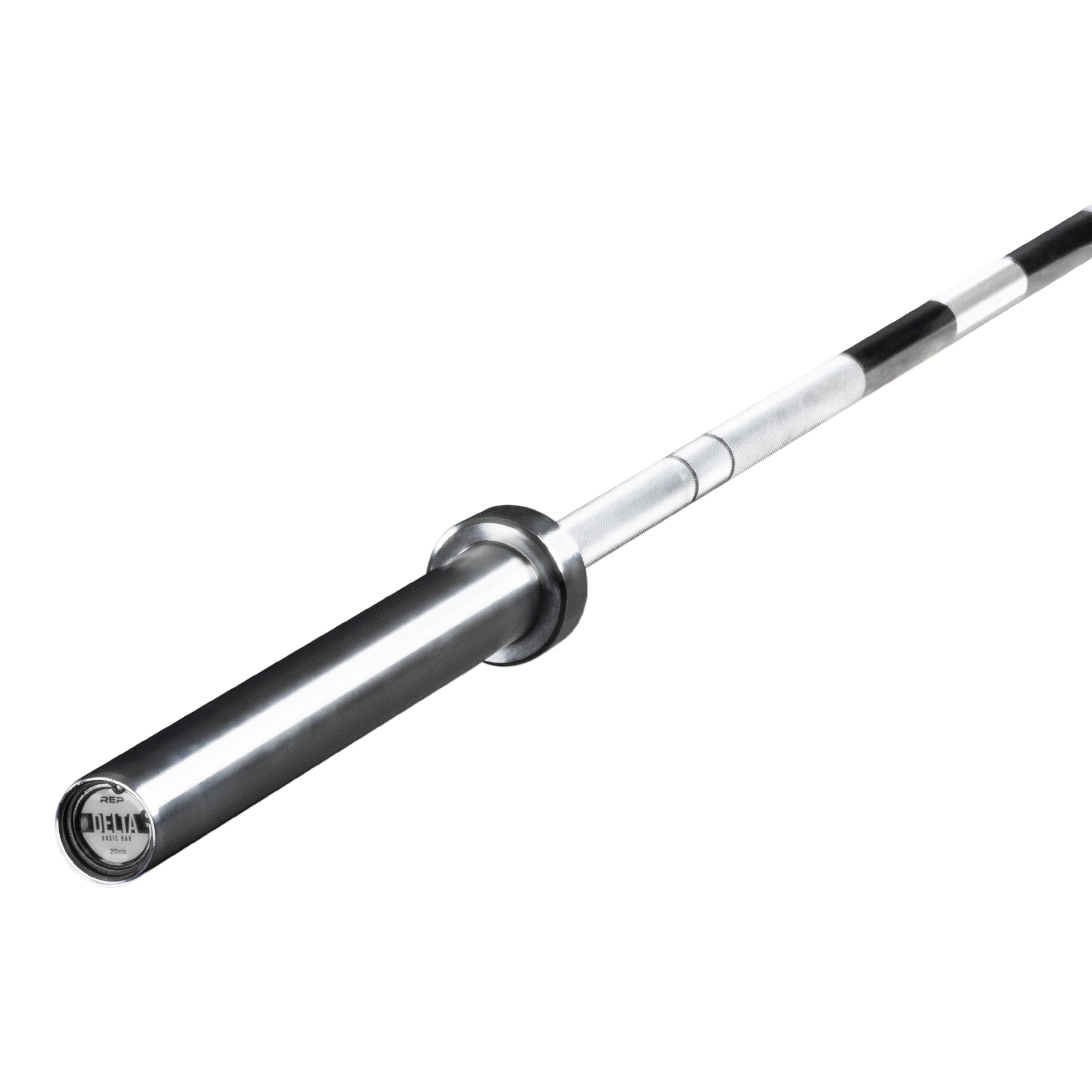 REP Fitness Barbells Bright Chrome Delta Basic Bar - 20 KG