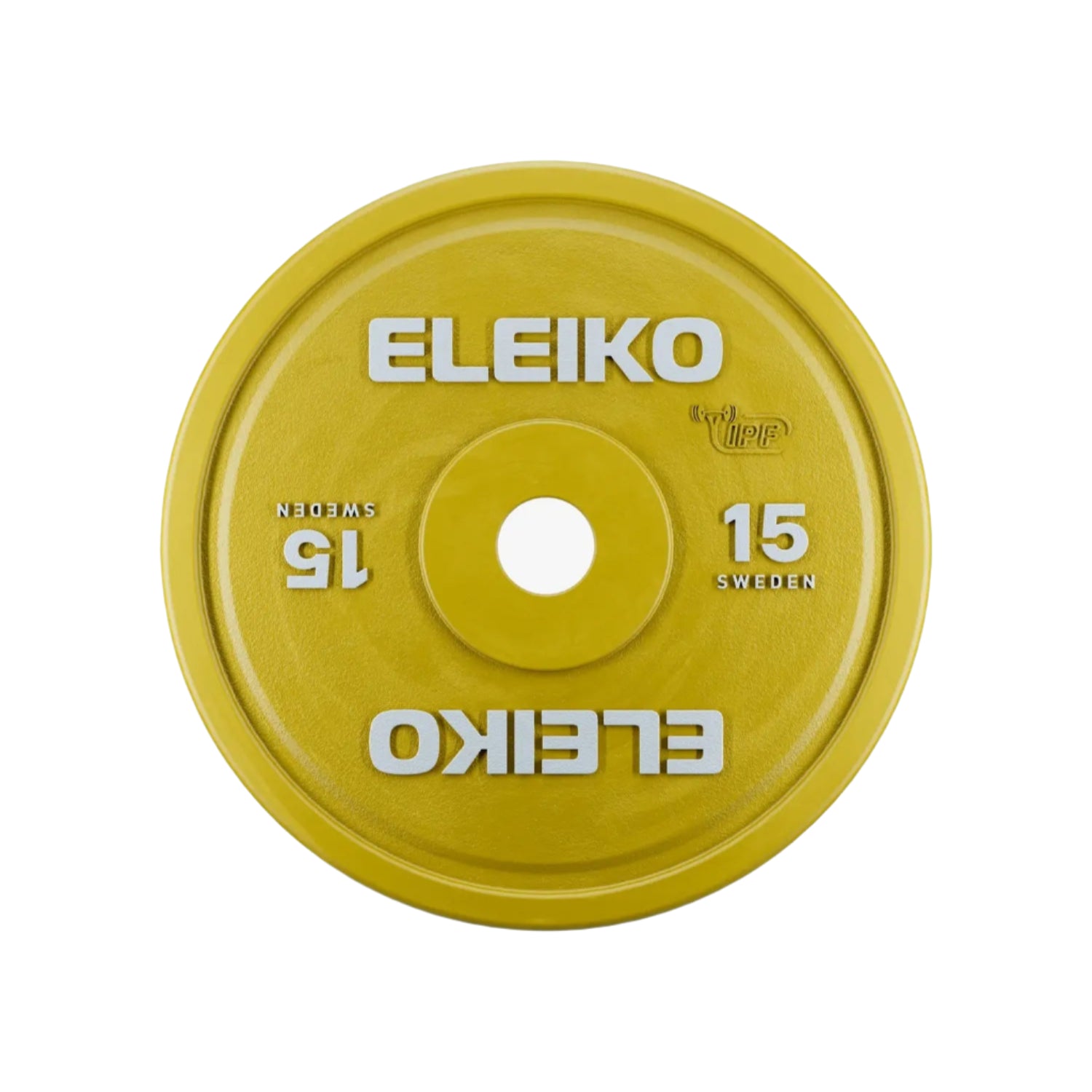 Eleiko Plate 15 KG IPF Powerlifting Competition Plates