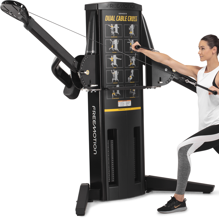 Freemotion Functional Trainers Black Dual Cable Cross