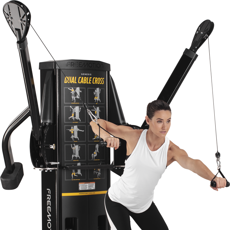 Freemotion Functional Trainers Black Dual Cable Cross