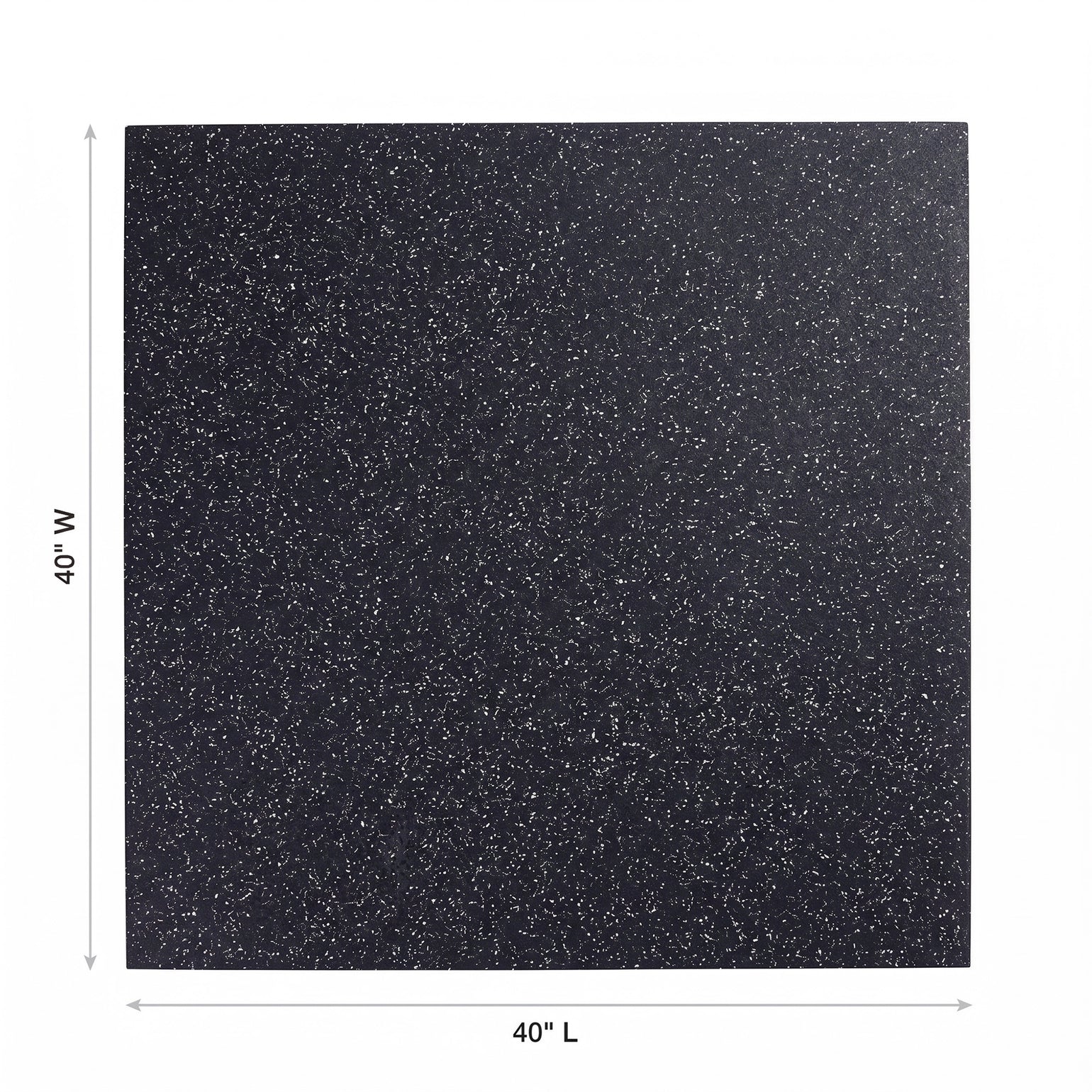 Northern Fitness Flooring 40" x 40"  x 20mm Rubber Mats (Grey Speckle)