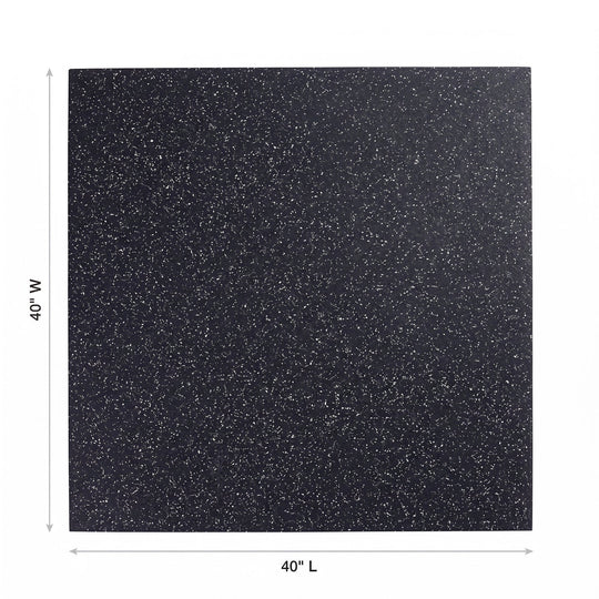 Northern Fitness Flooring 40" x 40"  x 20mm Rubber Mats (Grey Speckle)