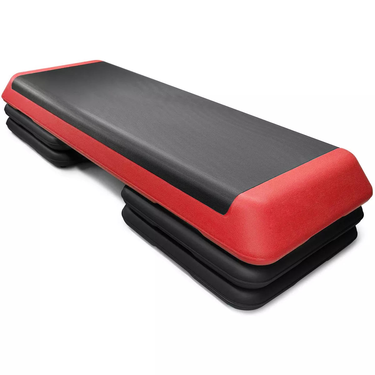 Northern Fitness Balance Red Aerobic Step with Risers