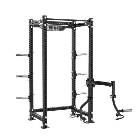 WideBodyBench Rack Attachments 3" x 3" (1" Holes) / Trolley / Roller System The Rack Attach