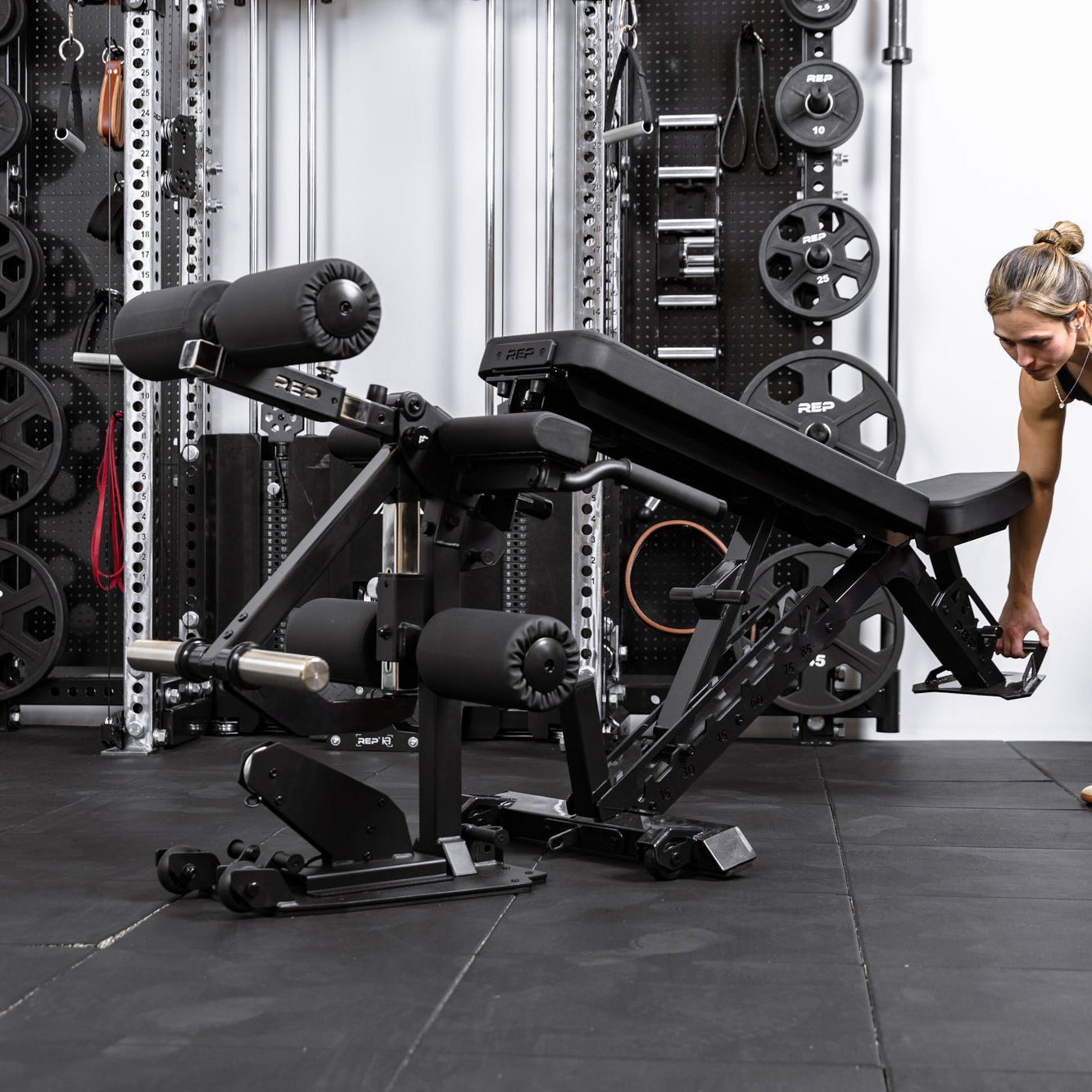 REP Fitness Bench Attachments Leg Extension & Leg Curl Bench Attachment