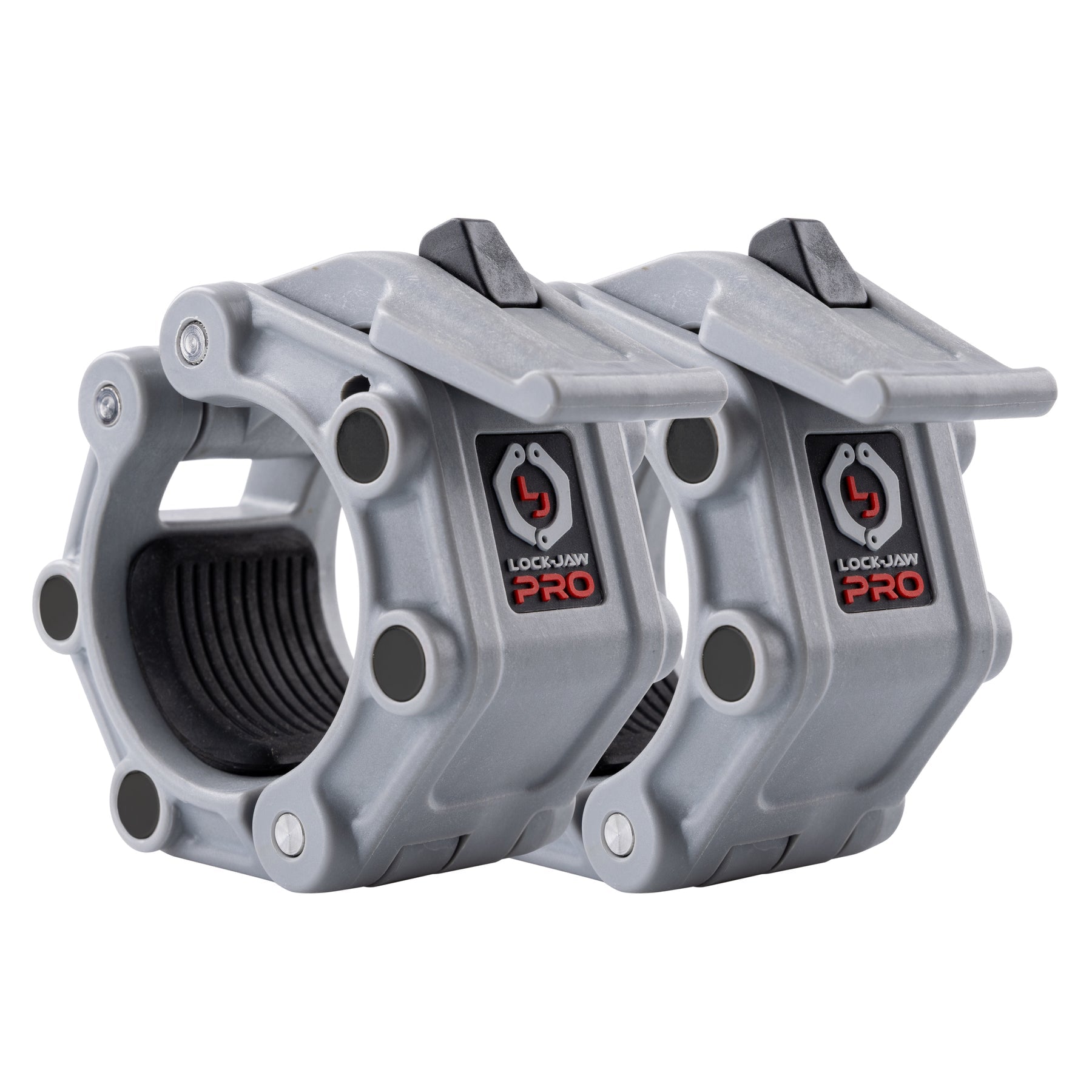 Lock-Jaw Lifting Accessories Grey PRO 2 Magnet Olympic Barbell Collars
