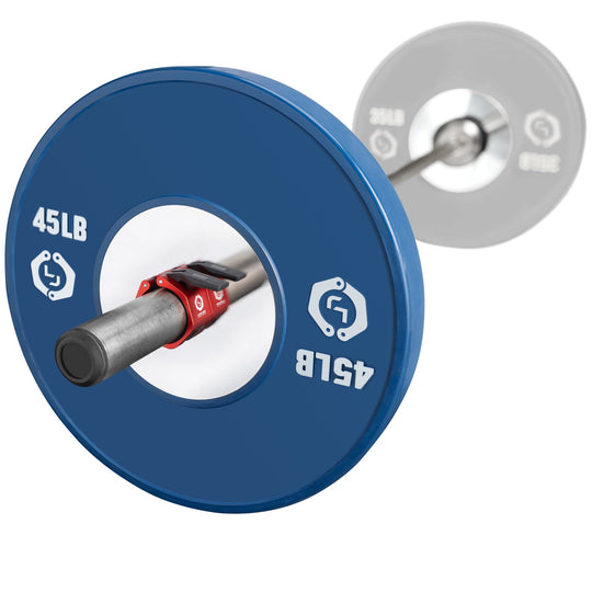 Lock-Jaw Lifting Accessories Metal Olympic Barbell Collars