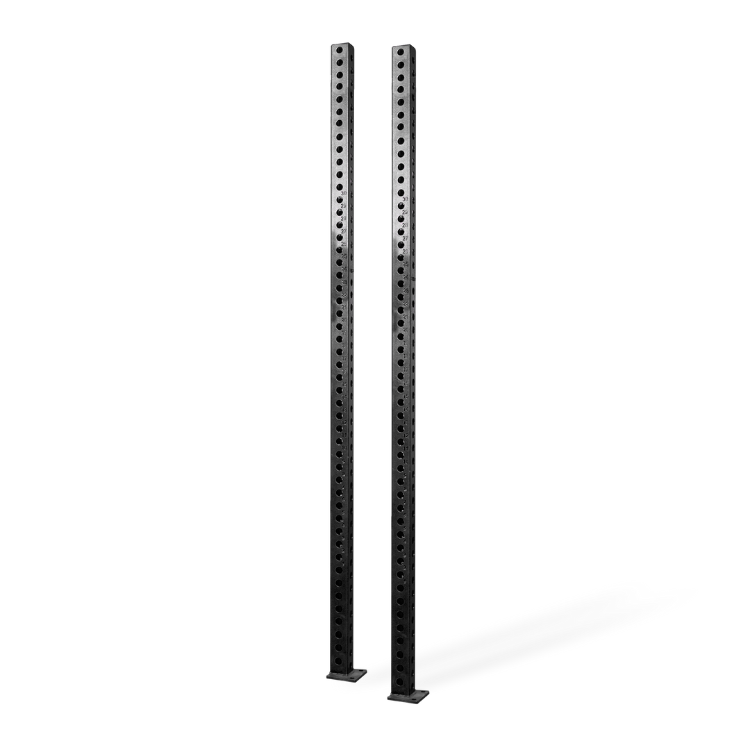 REP Pair / 80" / Metallic Black PR-5000 Weight Storage Uprights