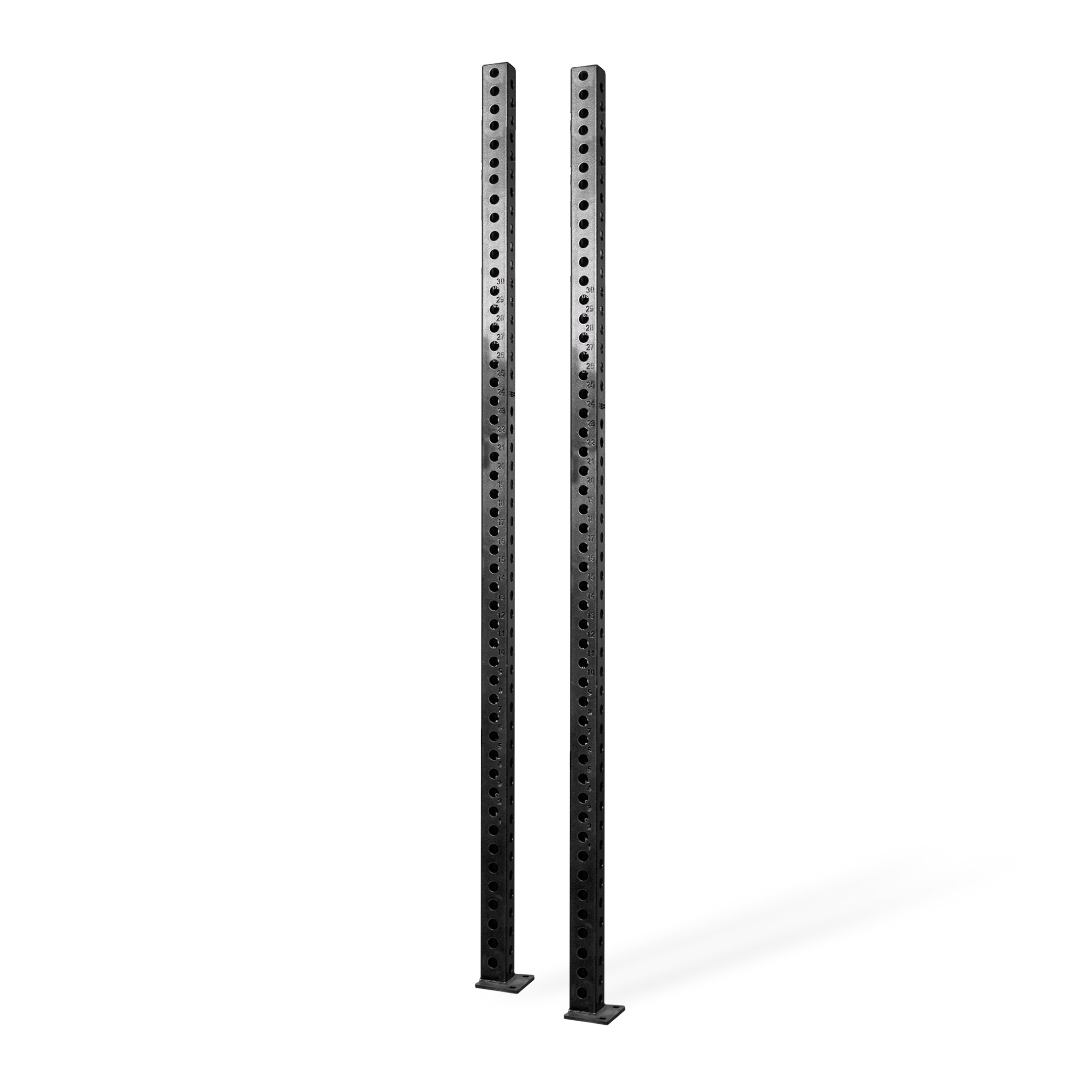 REP Pair / 80" / Metallic Black PR-5000 Weight Storage Uprights