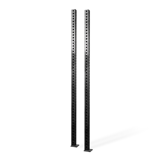 REP Pair / 80" / Metallic Black PR-5000 Weight Storage Uprights