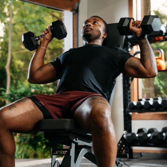 Orion Dumbbells Rubber Hex Dumbbells