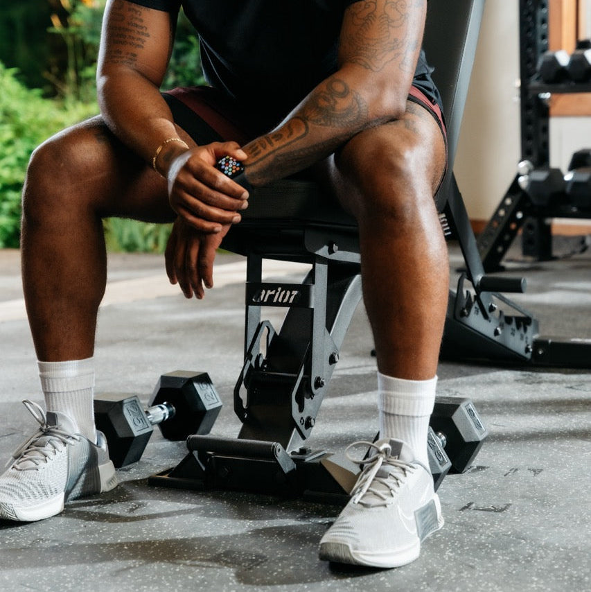 Orion Dumbbells Rubber Hex Dumbbells