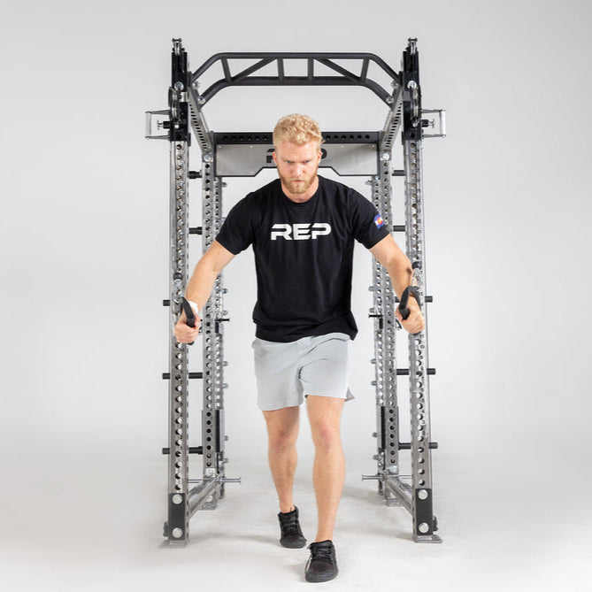 REP Fitness Functional Trainers Athena Dual Selectorized Side-Mount Functional Trainer