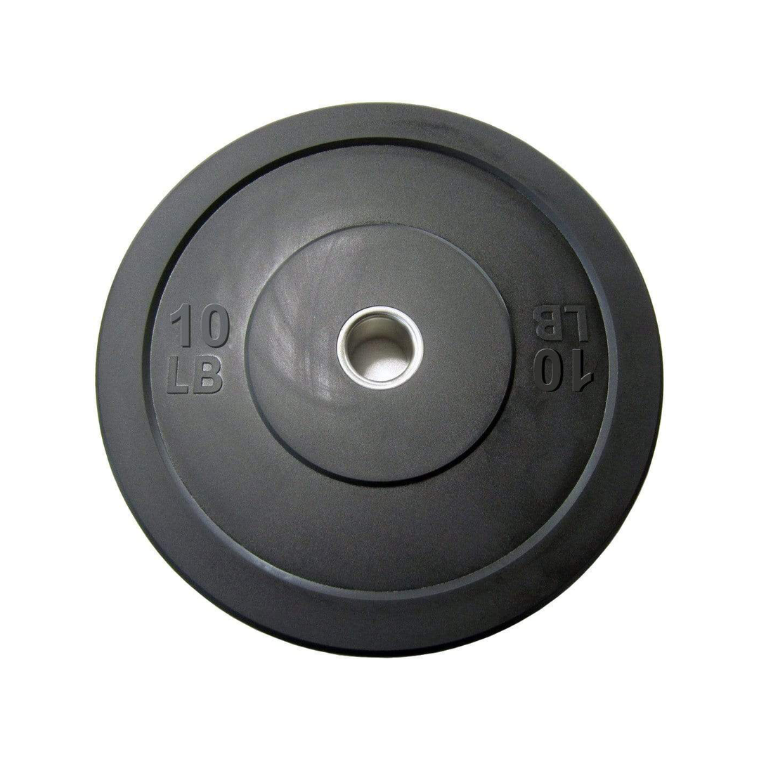 Northern Fitness Weight Plates 10 LB Generic Rubber Olympic Bumper Plates
