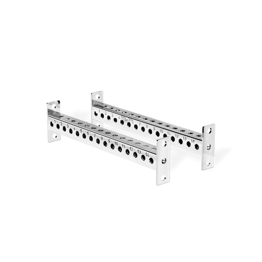 REP Fitness Pair / 16" / Stainless Steel PR-5000 Crossmembers