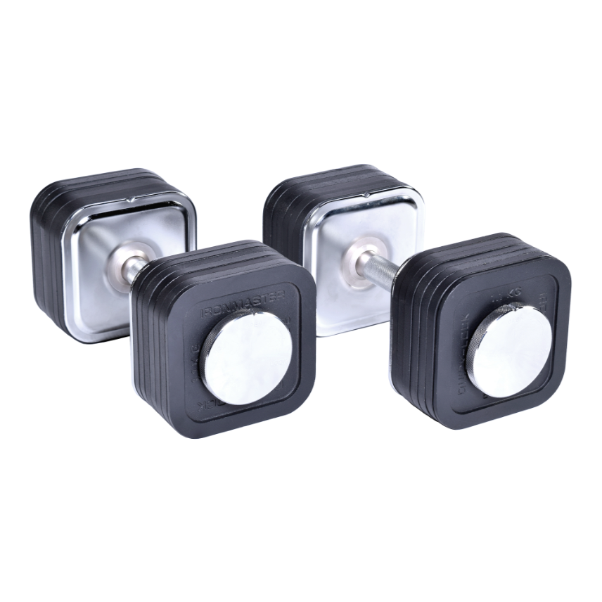 Ironmaster Quick Lock Adjustable Dumbbell System 75 Lbs Northern