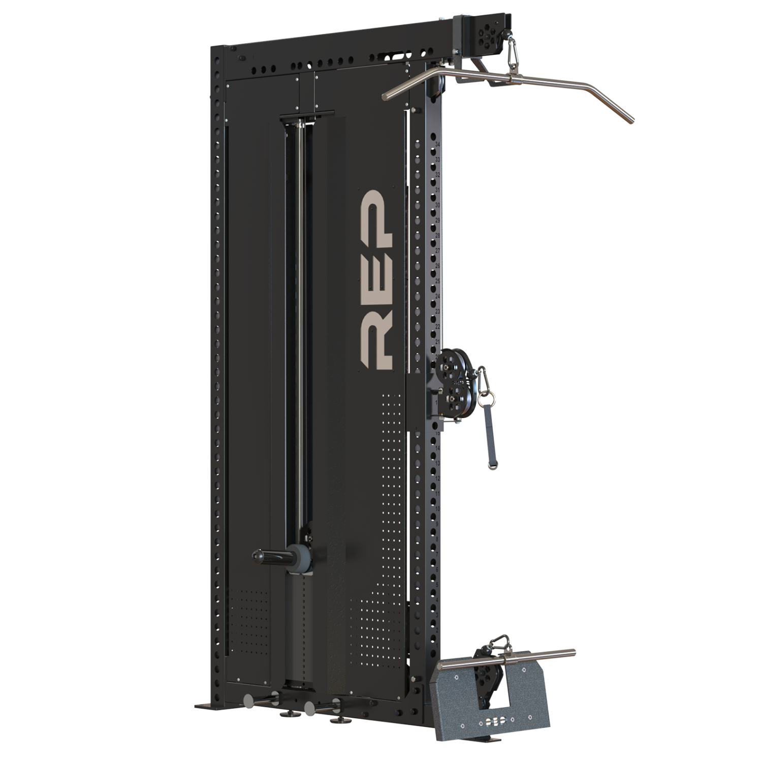 REP Fitness Home Gyms Plate Loaded + Selectorized / No Base / No Pegasus Attachment Adonis Cable Tower