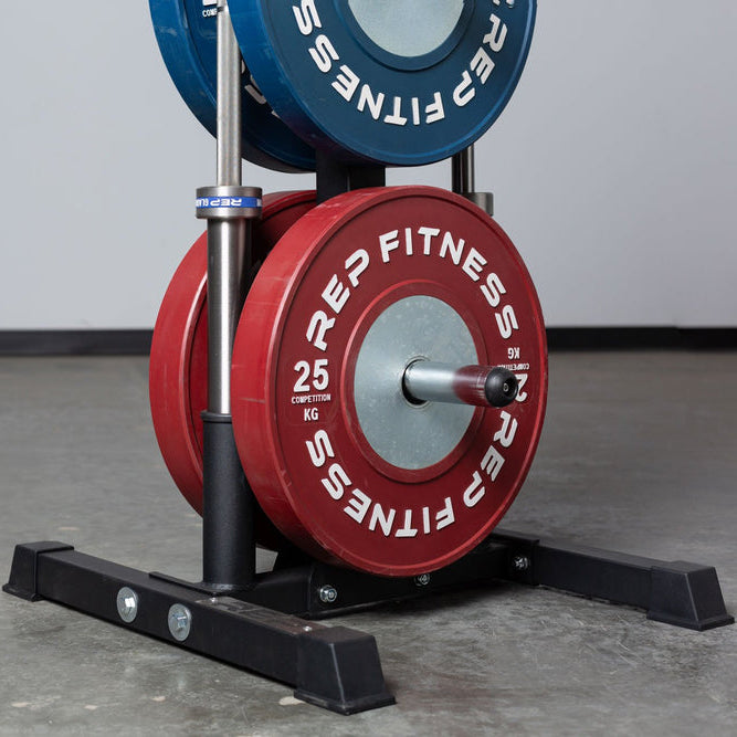 REP Fitness Storage Bar and Weight Plate Tree