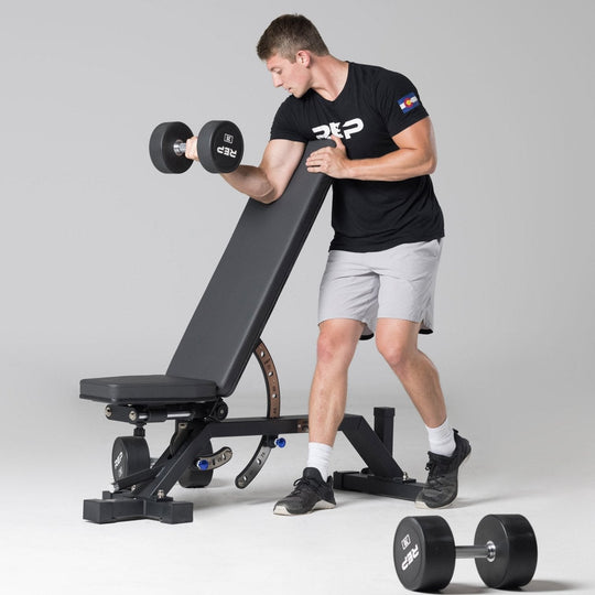 REP Fitness Dumbbells Urethane Dumbbells (Pair)