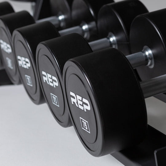 REP Fitness Dumbbells Urethane Dumbbells (Pair)