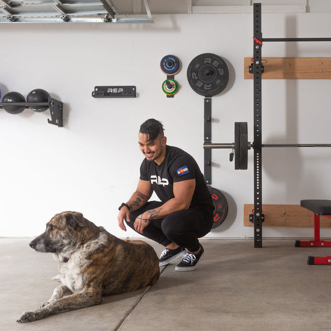 REP Fitness Storage Single Wall Mounted Plate Storage