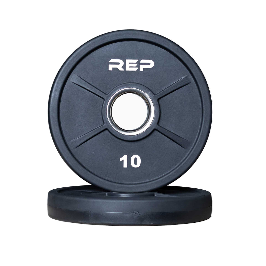 REP Weight Plates 10 LB Equalizer Urethane-Coated Plates (Pair)