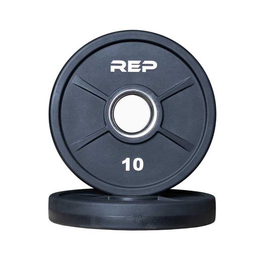 REP Weight Plates 10 LB Equalizer Urethane-Coated Plates (Pair)