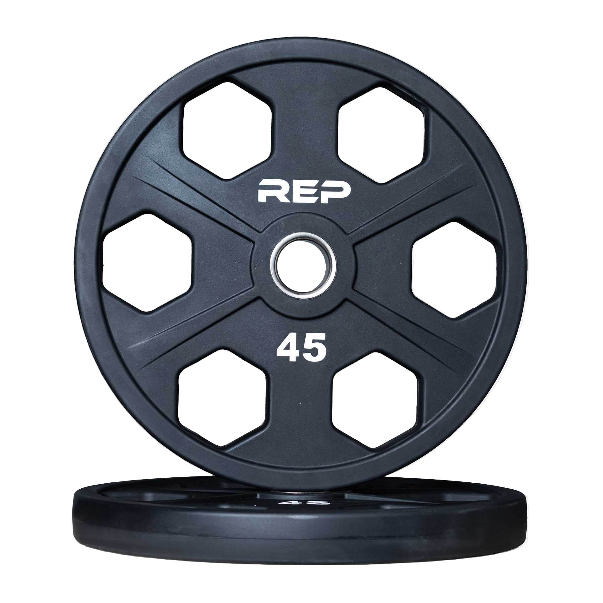 REP Weight Plates 45 LB Equalizer Urethane-Coated Plates (Pair)