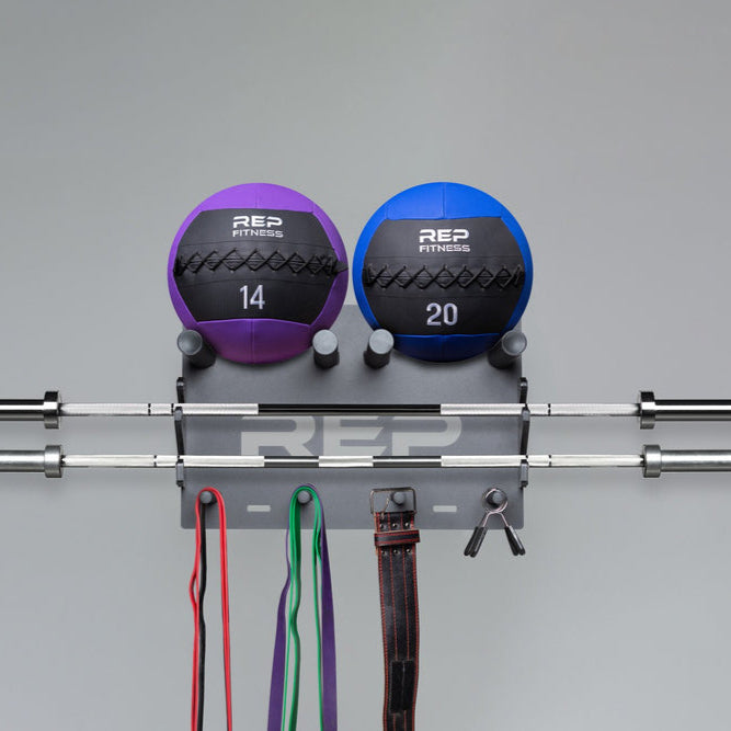 Wall Mounted Gym Storage Rack - Thumbnail 3