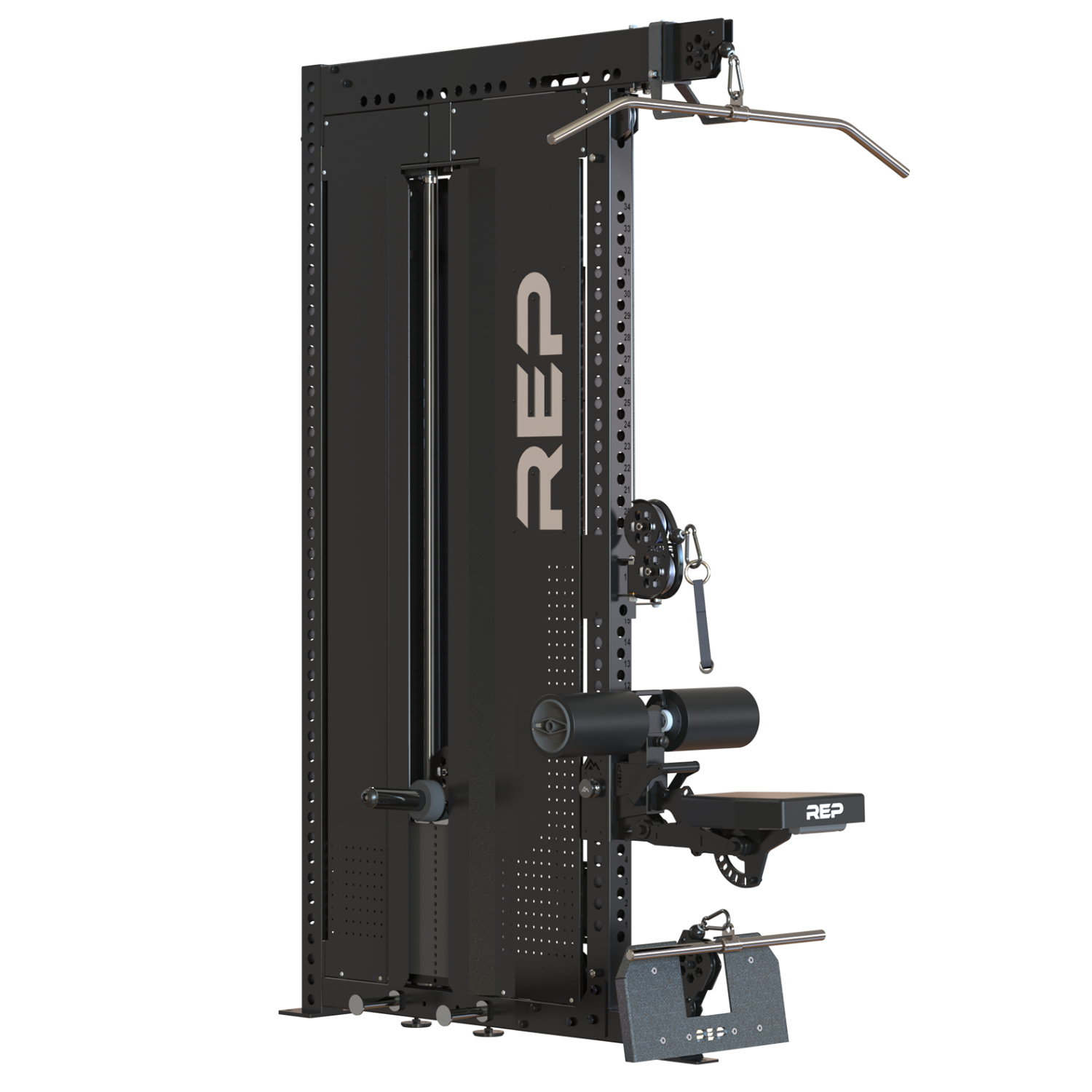 REP Fitness Home Gyms Plate Loaded + Selectorized / No Base / Pegasus Attachment Adonis Cable Tower