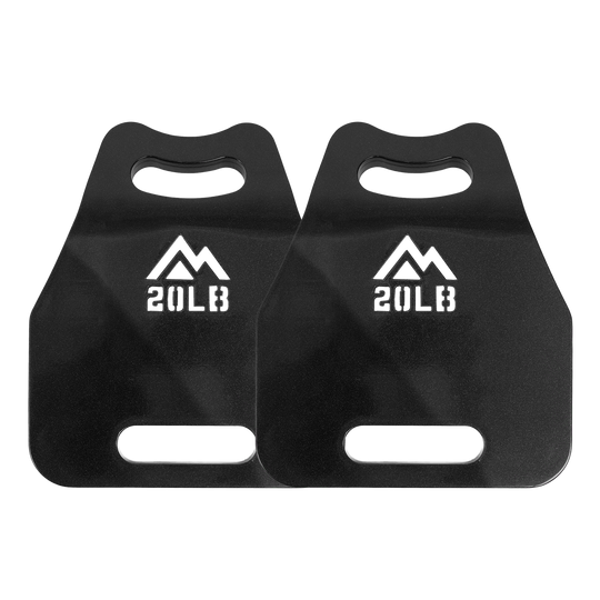 REP Fitness Weighted Vests 20LB Pair Strata Weight Vest Plates (Pair)