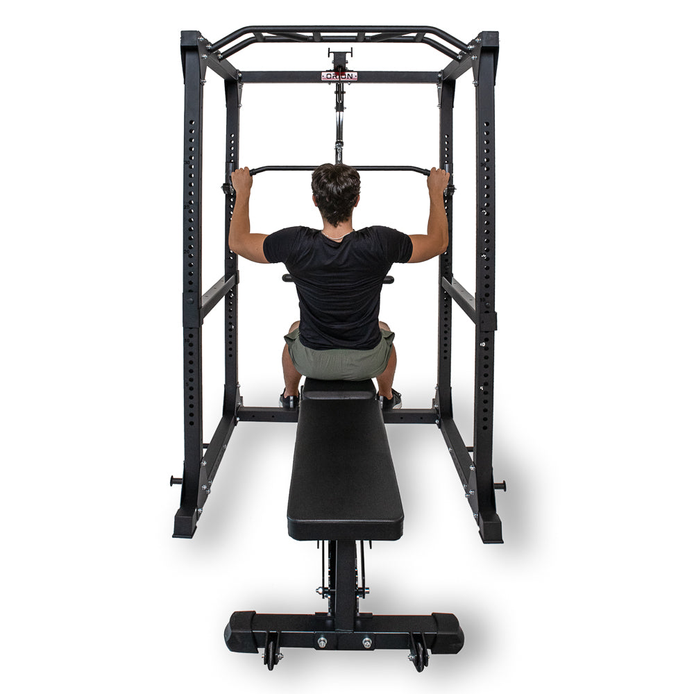 Orion Zenith Power Rack with Lat Row – Northern Fitness