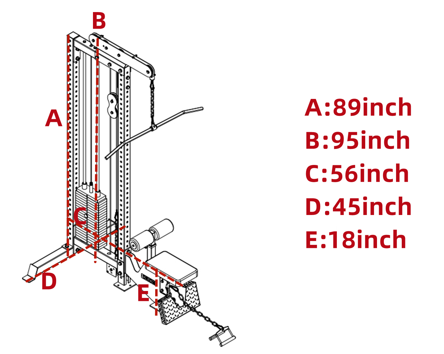 Orion Strength Zenith Commercial  Lat Pulldown + Low Row