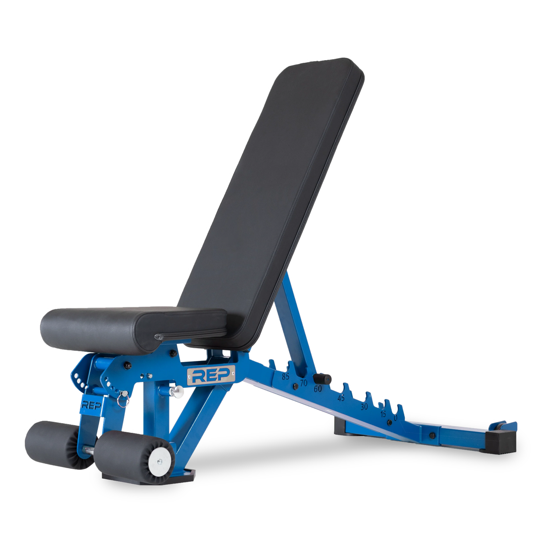 REP Fitness Benches Blue AB-3000 2.0 FID Adjustable Weight Bench
