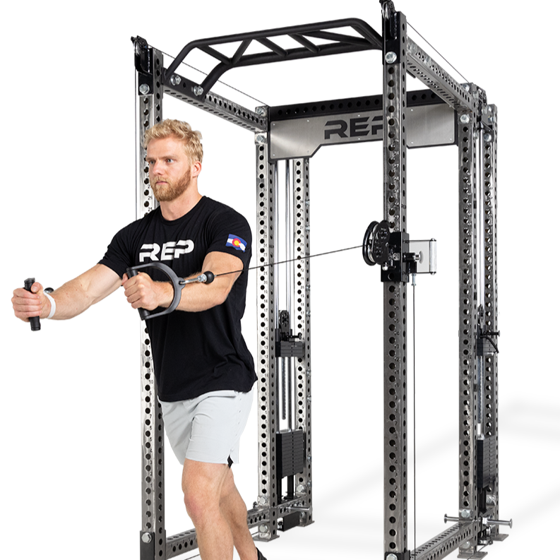REP Fitness Functional Trainers Athena Dual Selectorized Side-Mount Functional Trainer