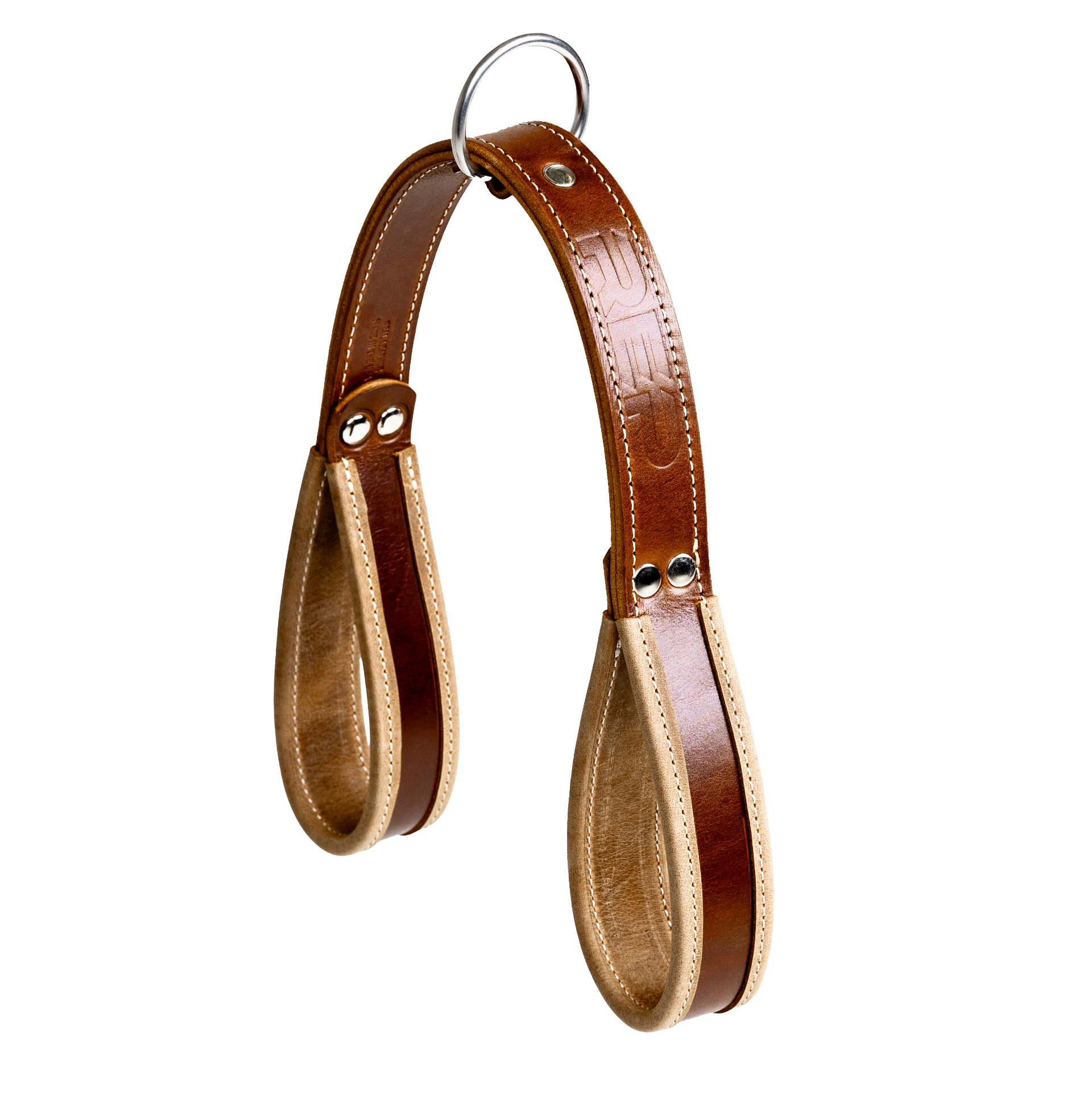 REP Fitness Cable Attachments Brown Leather Accessory Strap