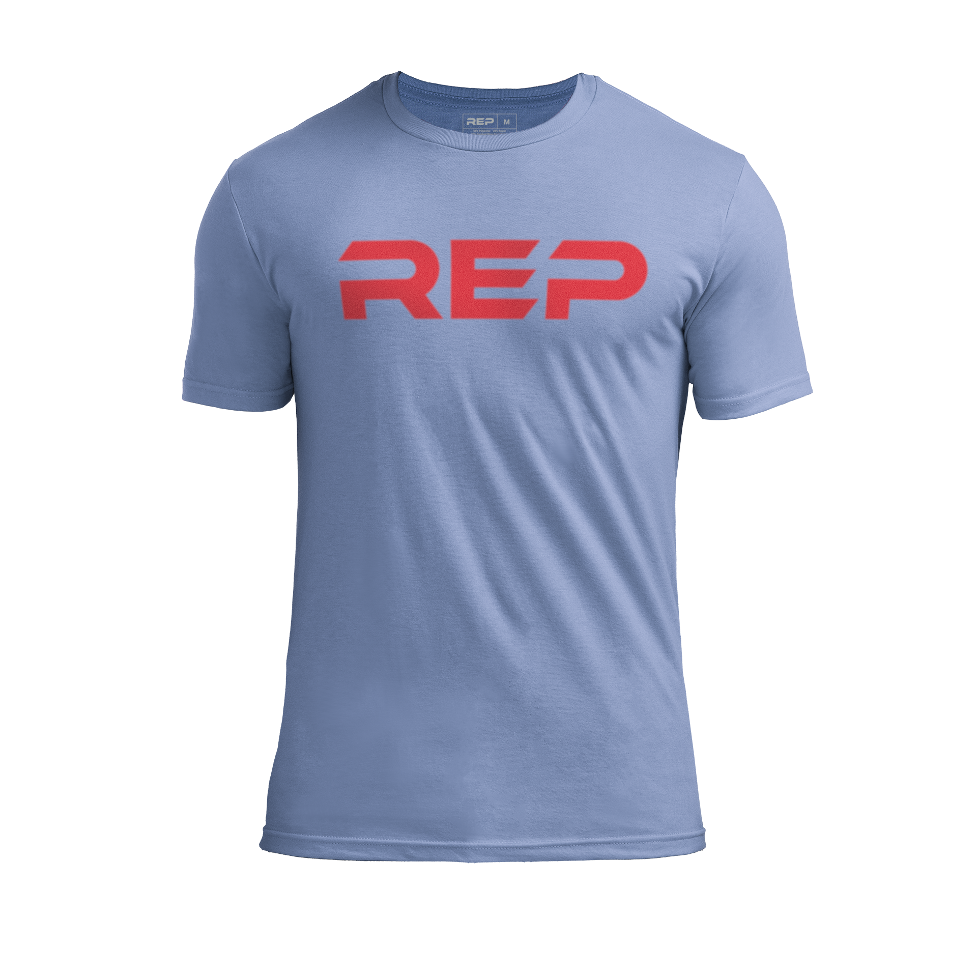 REP Fitness Apparel Blue / Red / X-Small Men's Daily Driver 2.0 Tri-Blend Crew T-Shirt