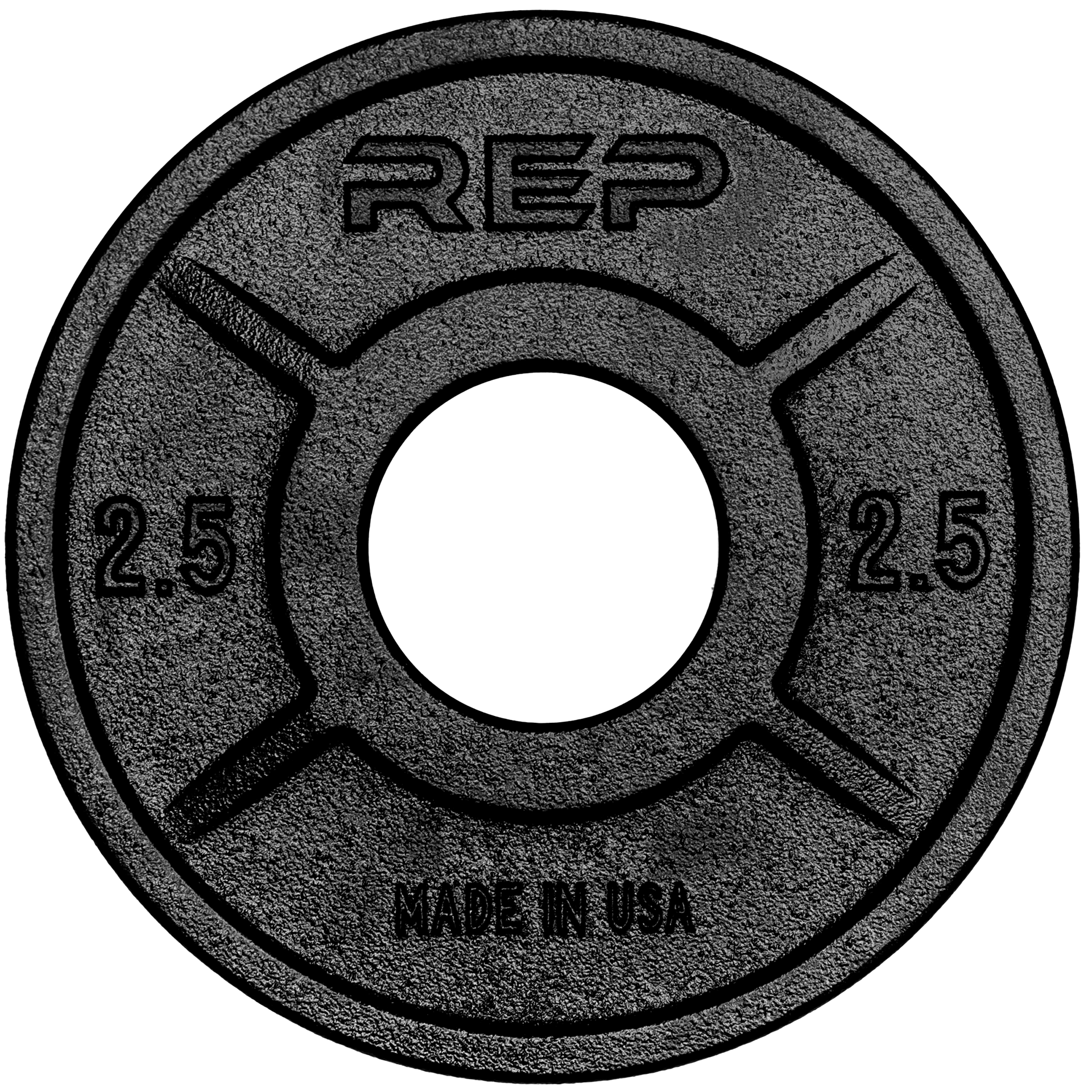 REP Fitness Weight Plates 2.5 LB Equalizer Iron Plates (Pair)