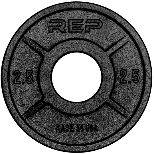 REP Fitness Weight Plates 2.5 LB Equalizer Iron Plates (Pair)
