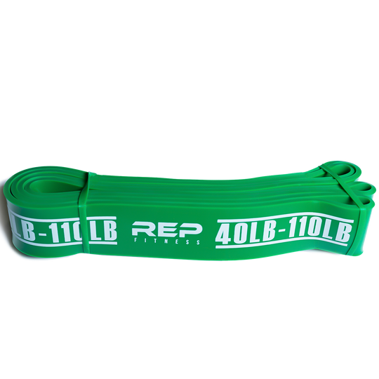 REP Fitness Workout Bands 1.75" 40-110 lb (Green) Resistance Bands