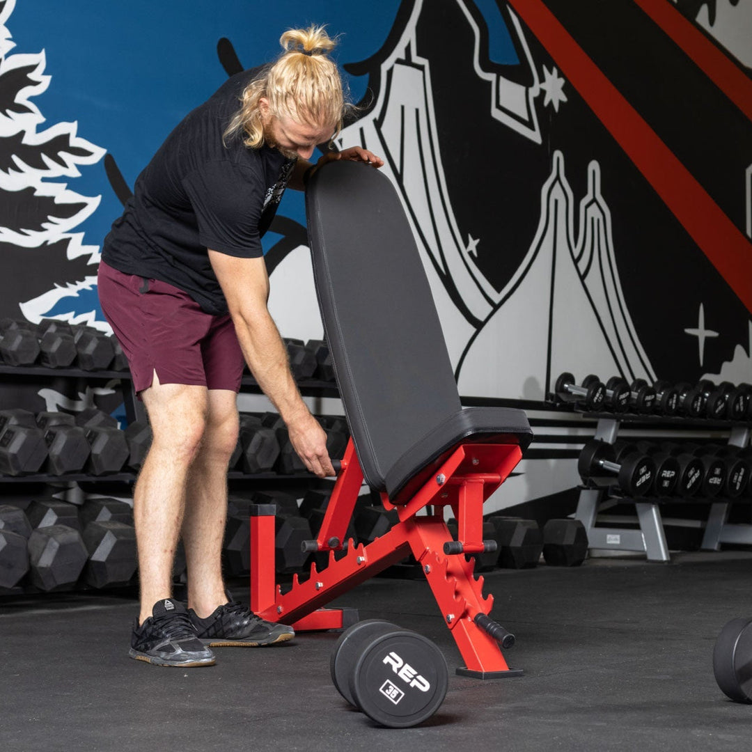 REP Fitness Benches Metallic Black AB-3100 Adjustable Bench