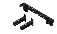 Stabilisateur de base arrière fixé au mur