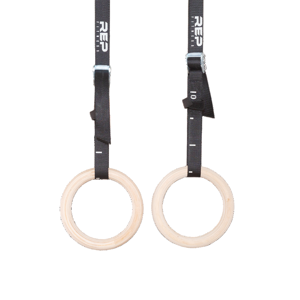 REP Fitness Body Weight Wood Gymnastic Rings