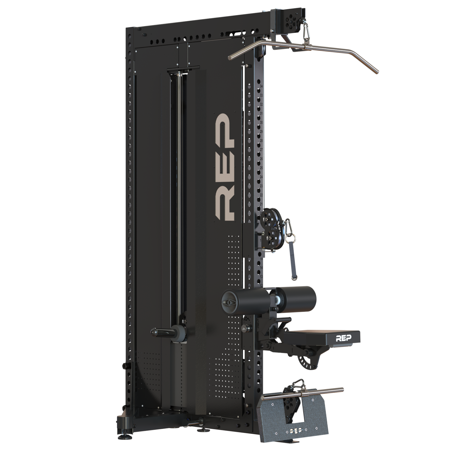 REP Home Gyms Plate Loaded + Selectorized / Base / Pegasus Attachment Adonis Cable Tower