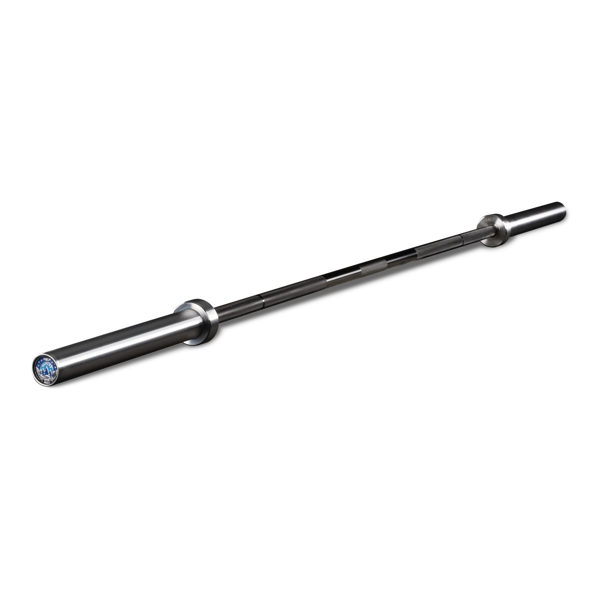REP Fitness Barbells Black Chrome Alpine Bar - 20 KG