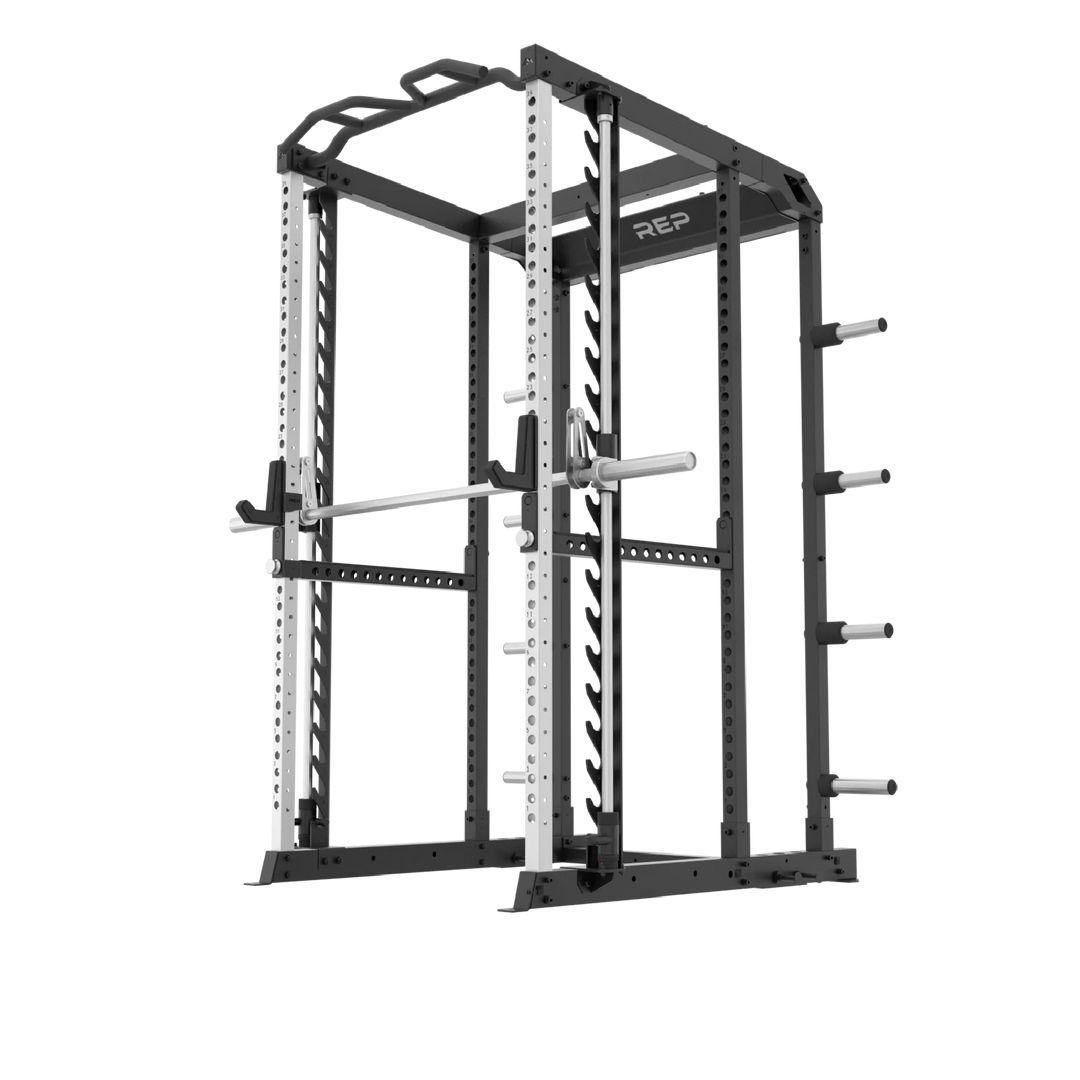 REP Fitness Power Racks Rack + Smith Machine / 83" / Stainless Steel Altitude Power Rack