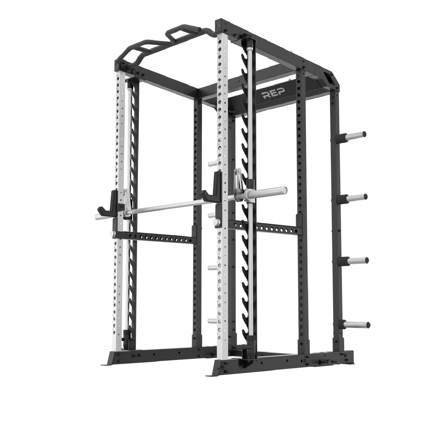 REP Fitness Power Racks Rack + Smith Machine / 83" / Stainless Steel Altitude Power Rack