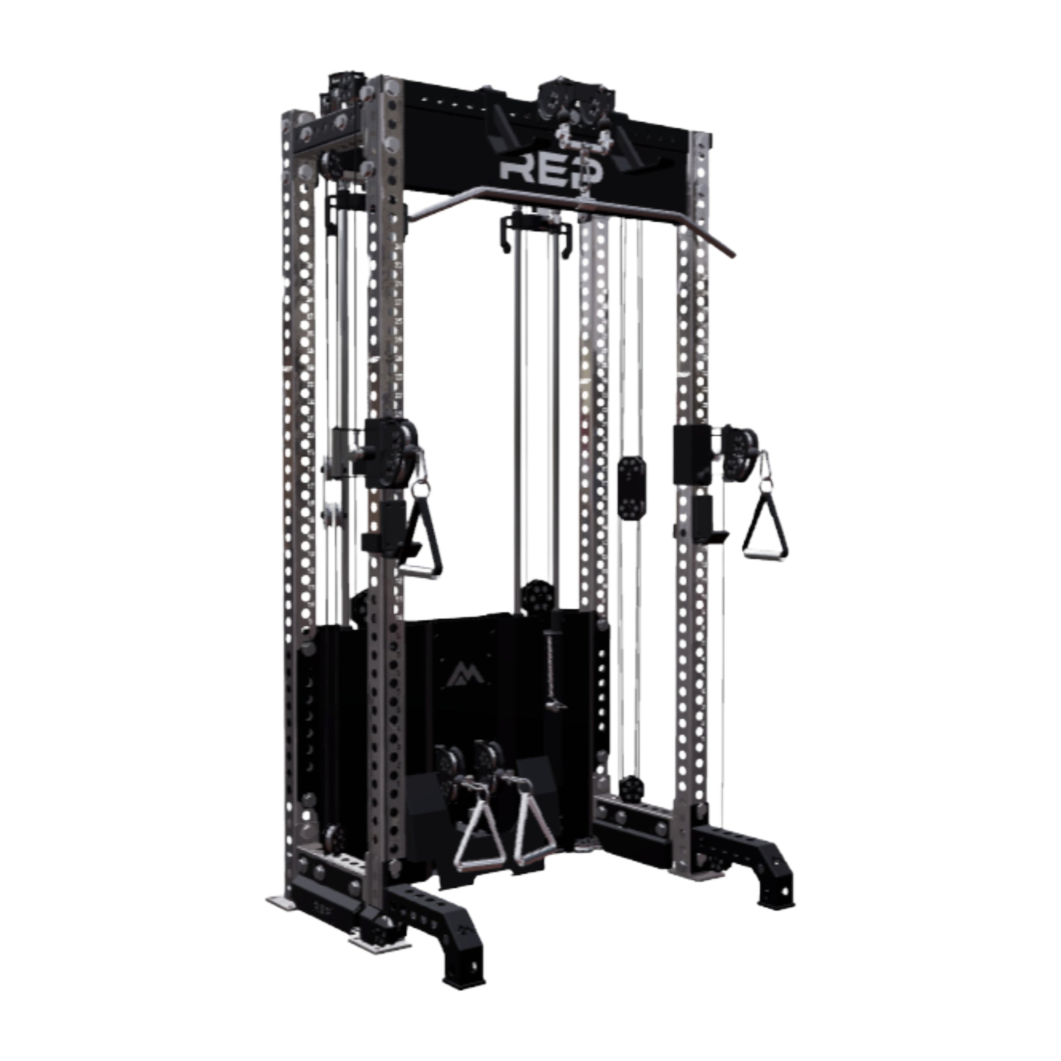 REP Fitness All-In-Ones 4-Post / 80" + 16" / Clear Coat Ares 2.0 Builder