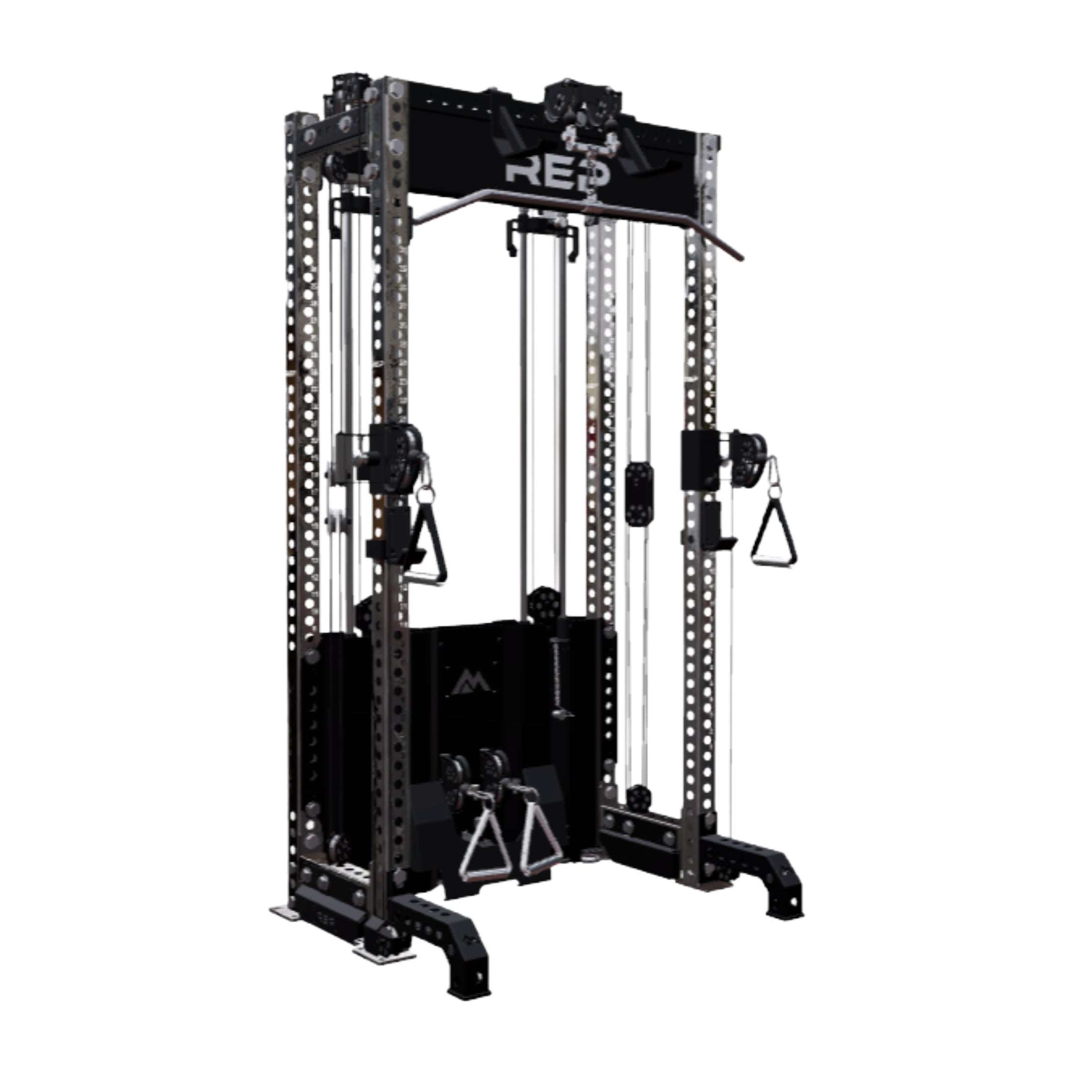 REP Fitness All-In-Ones 4-Post / 80" + 16" / Stainless Steel Ares 2.0 Builder